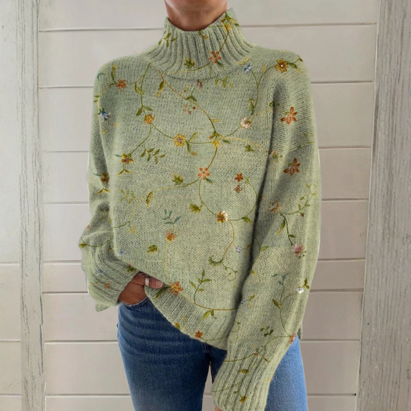 Beatriz - Un jersey floral