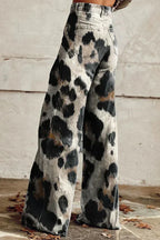 Chelsea - Pantalones Boho vintage con estampado elegante