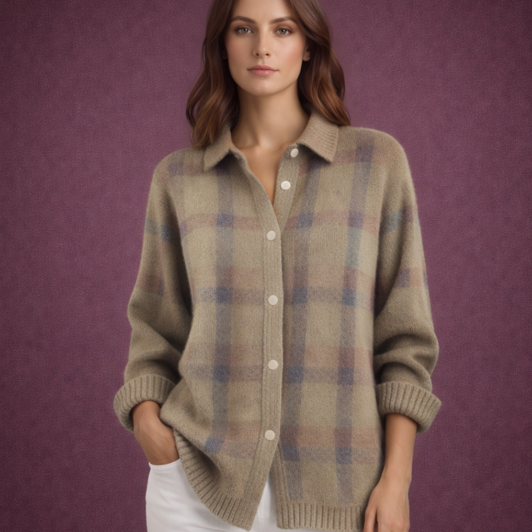 Emma - Cárdigan clásico a rayas