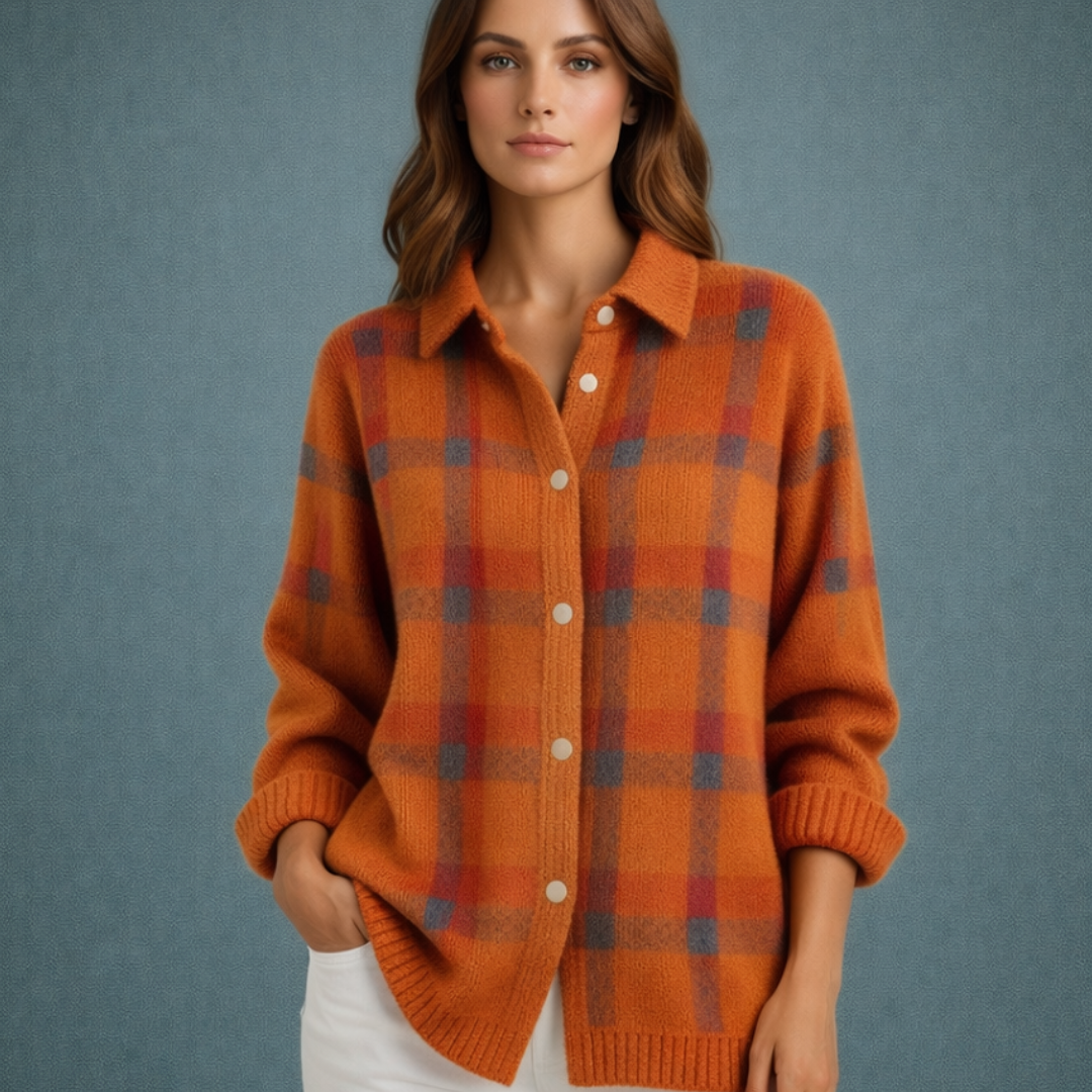 Emma - Cárdigan clásico a rayas