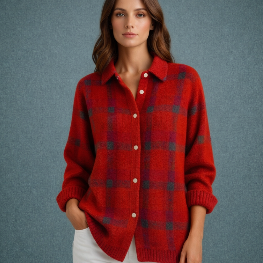 Emma - Cárdigan clásico a rayas