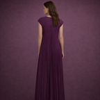 Leire - Elegante vestido plisado sin mangas