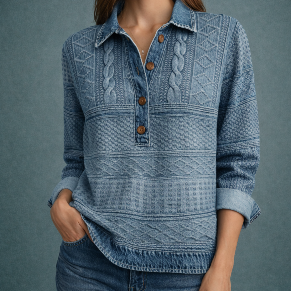 Sierra - Sudadera de punto trenzado