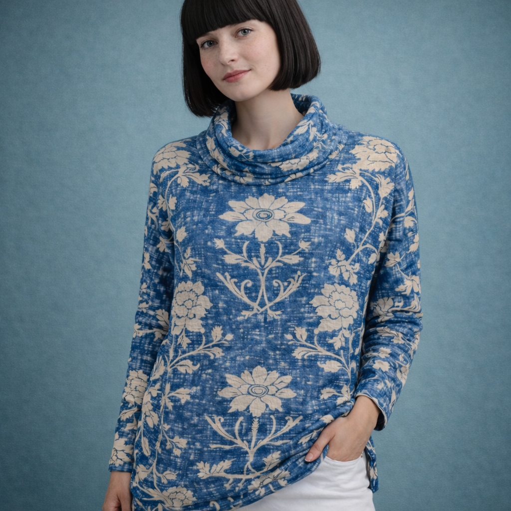 Nieves - Jersey floral