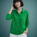 Sara - Cárdigan de punto con botones