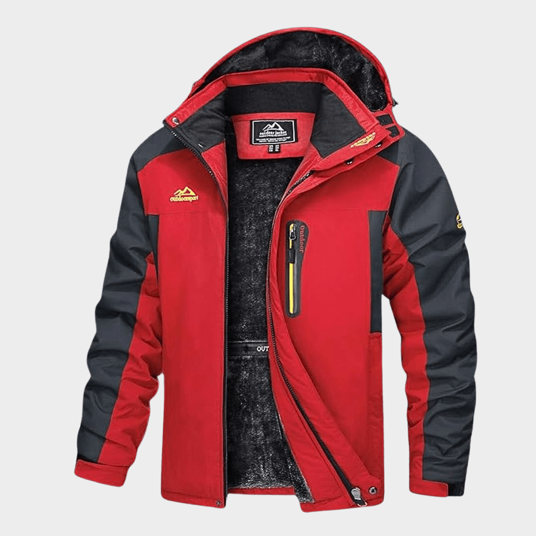 David - Chaqueta resistente e impermeable